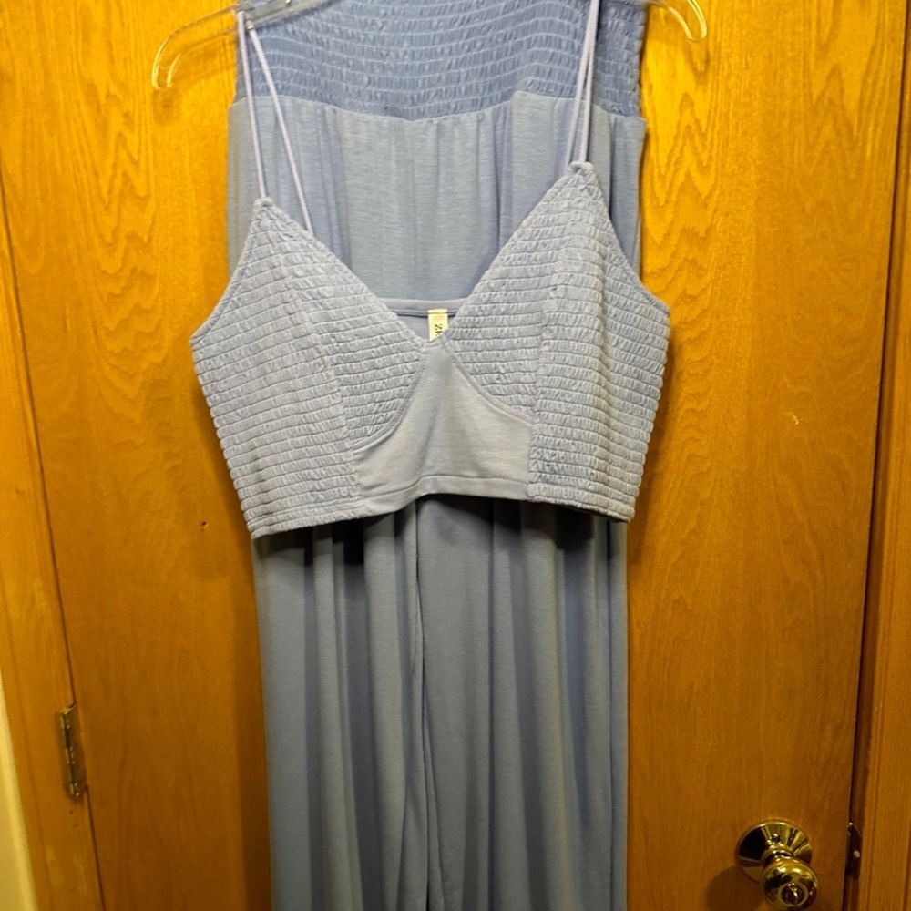 Baby blue outfit set